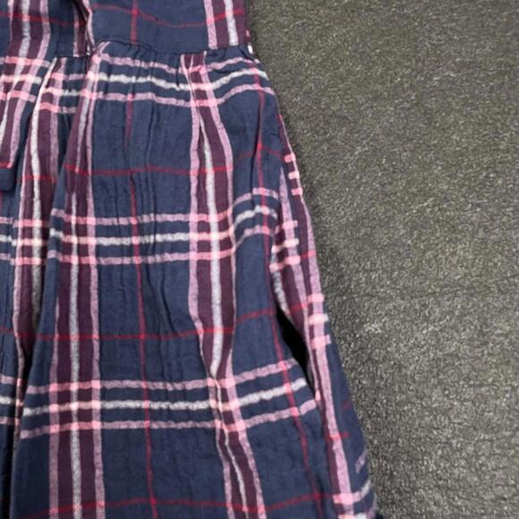 MARINE LAYER Maeve Midi Dress Women's Size S Twighlight Plaid - Picture 3 of 10